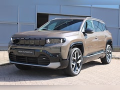 Jeep Compass - First Edition 74 kWh | Schuif/ Kanteldak | Lederen bekleding | Premium Sound system | Rond