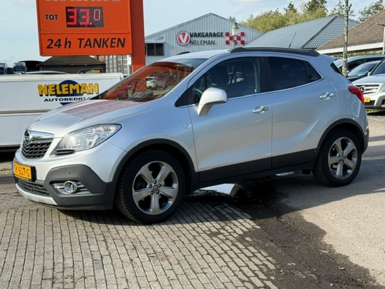 Opel Mokka - 1.4 Turbo 140PK AUT Cosmo trekhaak leer bovag garantie rijklaarprijs - AutoWereld.nl