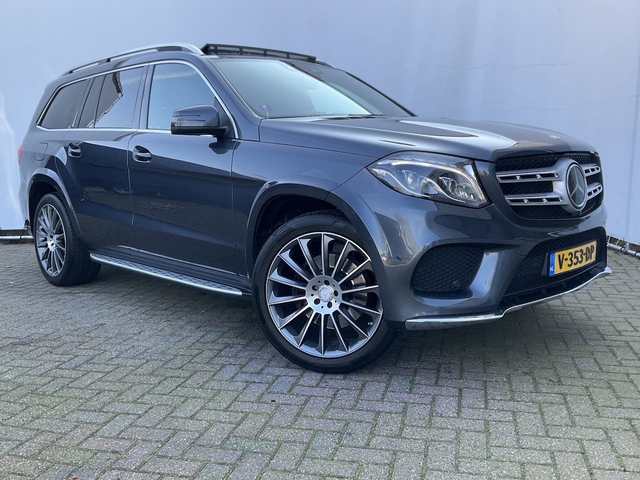 Mercedes-Benz GLS - 350 D 4MATIC AMG Grijs kenteken Marge Vol opties Trekhaak (3500kg) - AutoWereld.nl