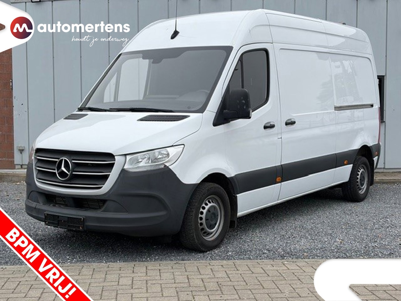 Mercedes-Benz Sprinter - 314 2.2 CDI AUTOMAAT FWD L2H2 Uniek! Dubbele schuifdeur! - AutoWereld.nl