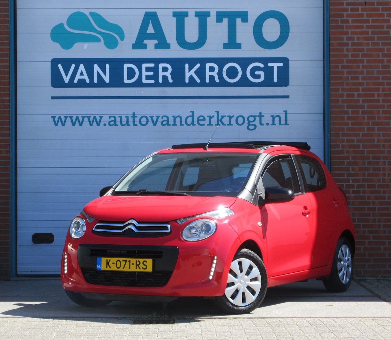 Citroën C1 - 1.0 e-VTi Airscape Feel 1.0 e-VTi Airscape Feel, Cruise, Stoelverw. Airco, Vouwdak, APK 6-27 - AutoWereld.nl