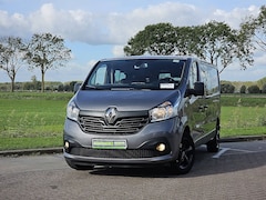 Renault Trafic - 1.6 DCI L2H1 dubbel cabine lang leder carplay climatronic EURO6 dubbele schuifdeur