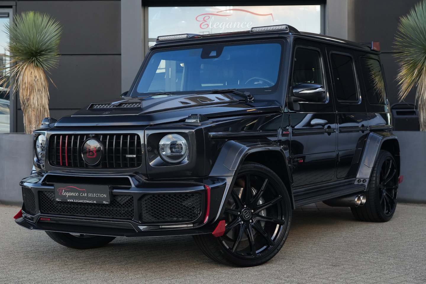 Mercedes-Benz G-klasse - G900 Brabus Rocket | Full Carbon | Burmester | 360° camera | Leder | Brabus Sport uitlaat - AutoWereld.nl