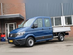 Volkswagen Crafter - 35 2.0 TDI H2 DC / Pick up / open laadbak / 5 pers / Trekhaak