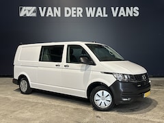 Volkswagen Transporter - 2.0 TDI 150pk 4Motion L2H1 Dubbele Cabine Euro6 Airco | 5-Zits | Apple Carplay | Cruisecon
