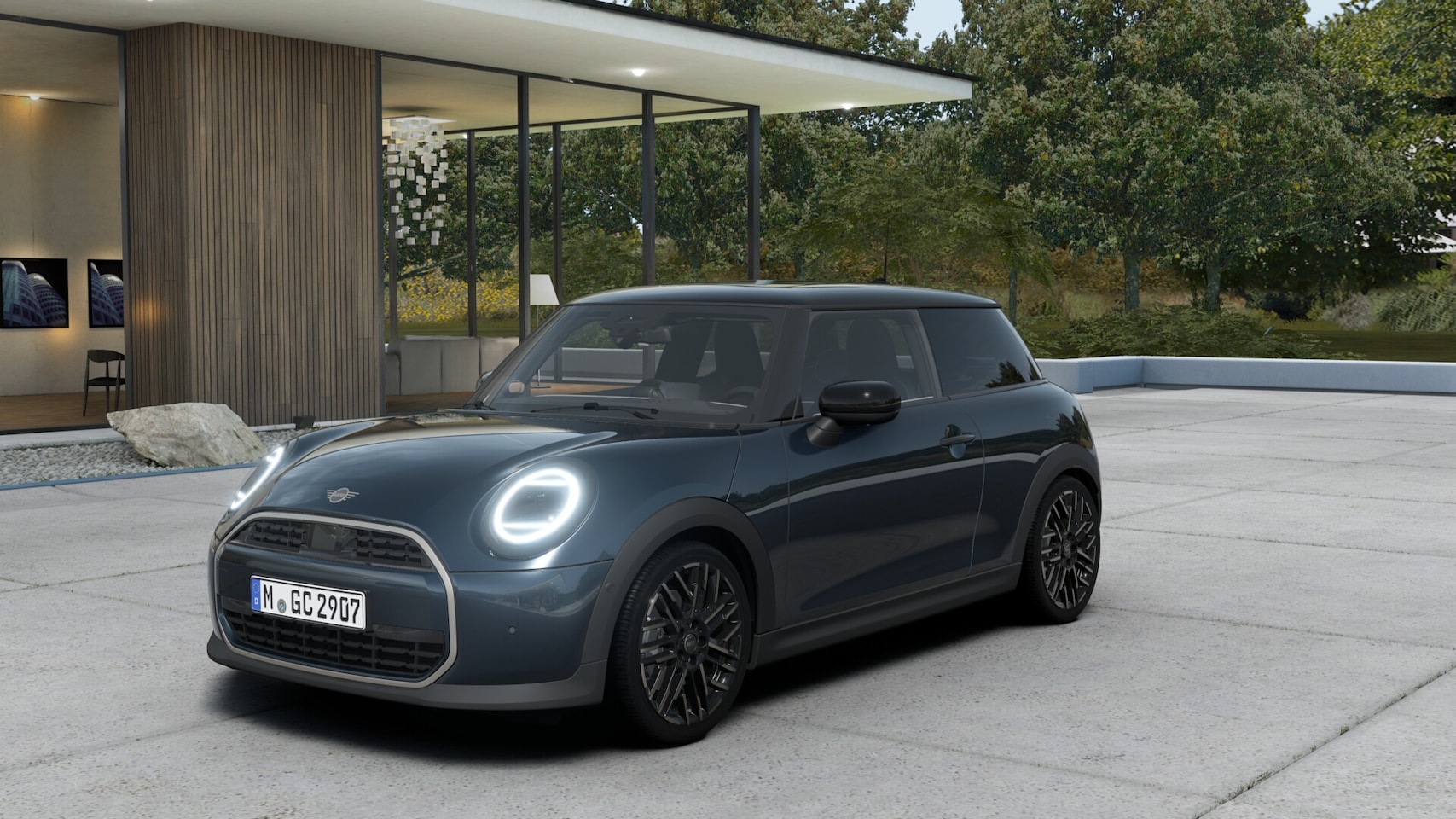 MINI 3-Deurs - Cooper C | Favoured | Pakket M | Panoramadak | Harman Kardon | Head-up display | Comfort A - AutoWereld.nl