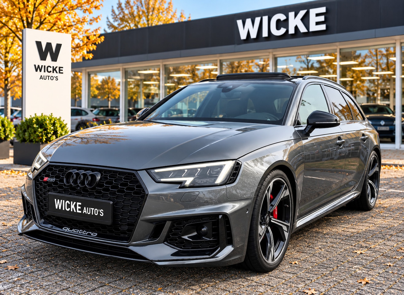 Audi A4 Avant - 2.9 TFSI RS 4 quattro 450PK B&O 3D Pano Carbon Massage Leder - AutoWereld.nl