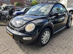 Volkswagen New Beetle Cabriolet - 2.0 Highline zwart leder airco nwe apk