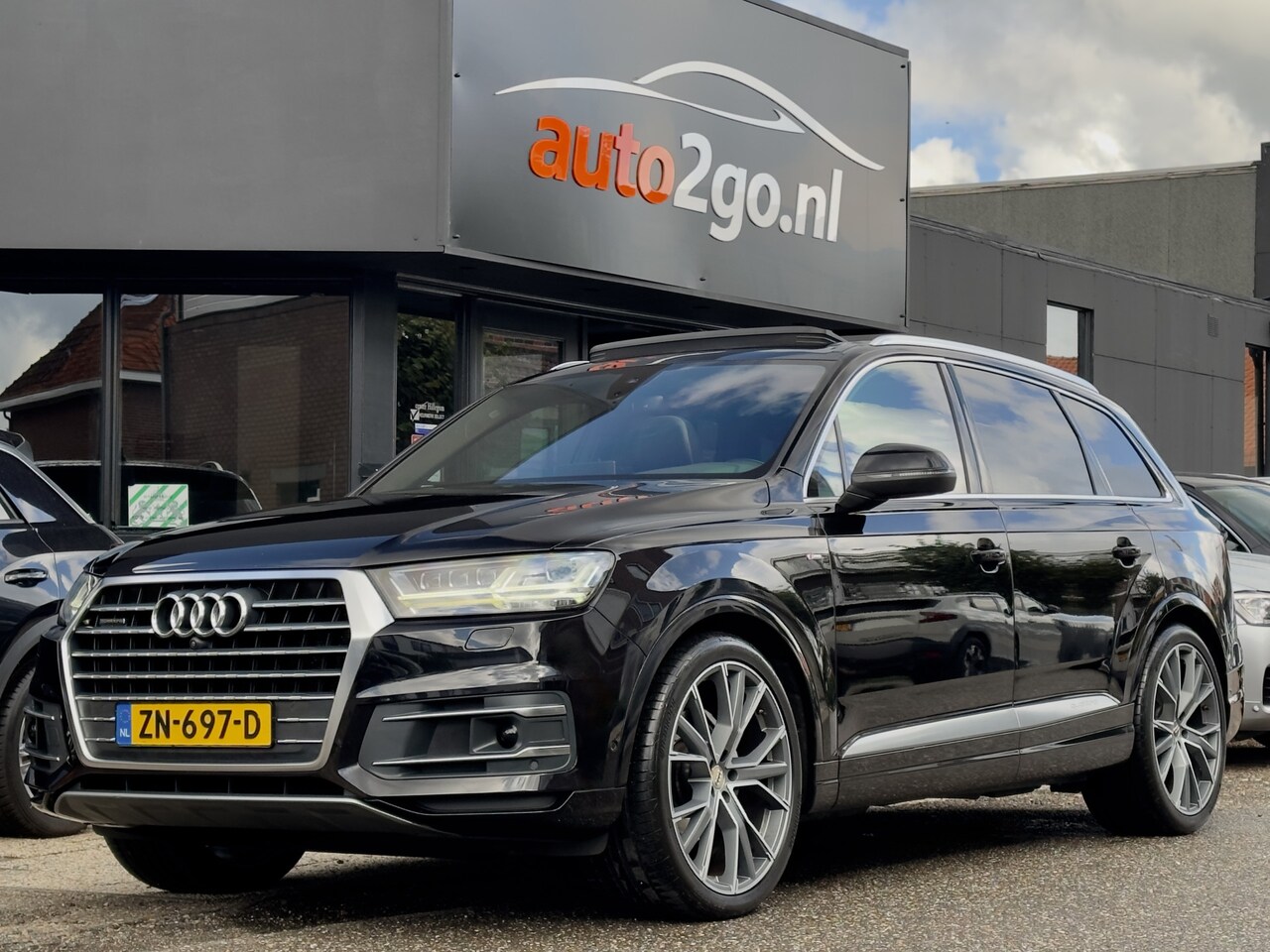 Audi Q7 - 3.0 TDI AUT8 QUATTRO 3X S-LINE PANODAK LEDER NAVI CAMERA APPLE-CARPLAY DIGI-DASH LED LMV P - AutoWereld.nl