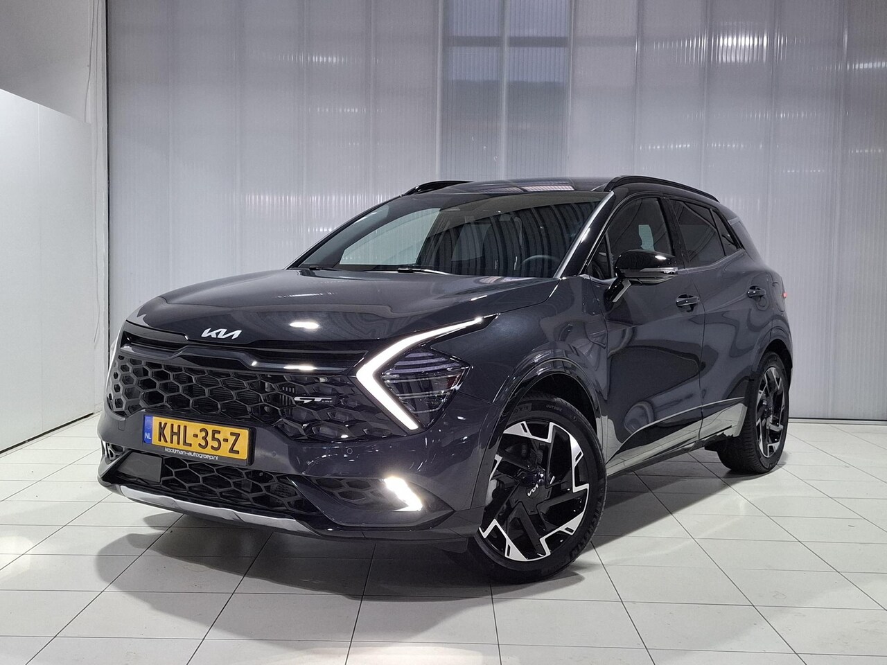 Kia Sportage - 1.6 T-GDi Plug-in Hybrid AWD GT-Line Schuif kantel dak, Stoel en Stuur verwarming, Apple C - AutoWereld.nl