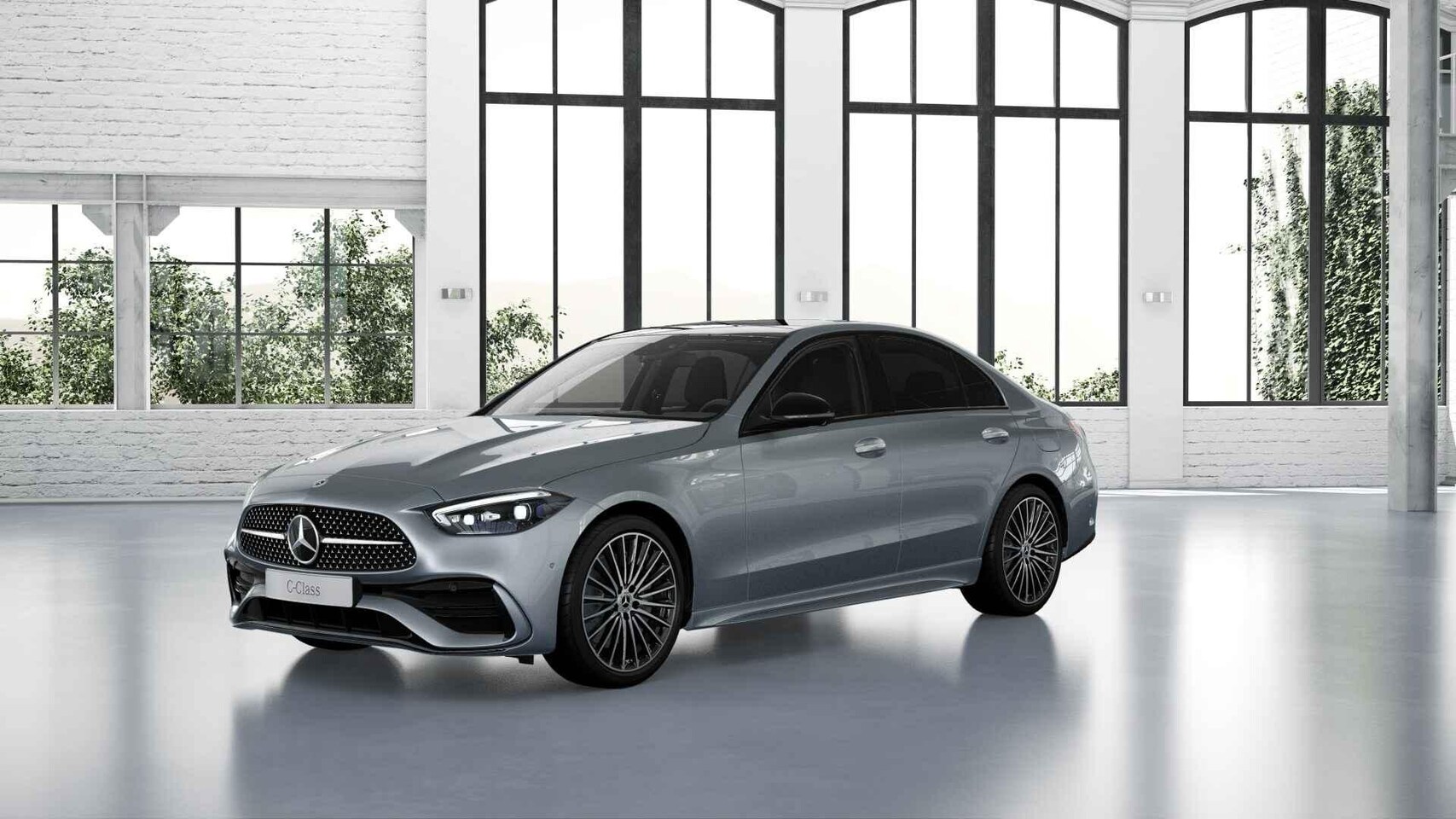 Mercedes-Benz C-klasse - 300e Business Solution AMG | AMG Line Premium Plus | Nightpakket | Trekhaak | Burmester | - AutoWereld.nl