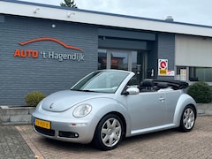 Volkswagen New Beetle Cabriolet - 1.6 Highline airco leder apk NETTE STAAT cabrio