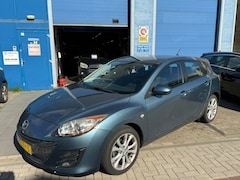 Mazda 3 - 3 1.6 GT-M Line bj. 2010 Navigatie, Airco, Bluetooth, etc. Zeer luxe uitvoering met alle b