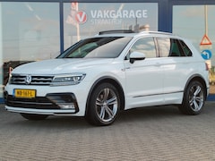 Volkswagen Tiguan - 1.4 TSI R-Line, Trekhaak / Elektr. Schuifdak / Full LED / Carplay + Android Auto / 19' LMV