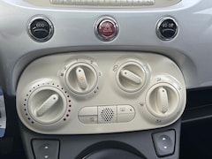 Fiat 500 - 0.9 TwinAir NL | Glazen Panoramadak| Cognac-Wit leder|boekjes/100%onderhoud |LEUK