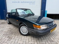 Saab 900 Cabrio - 2.0 ep Turbo 140pk / LEER / AIRCO / APK 10-27 / INRUIL MOGELIJK