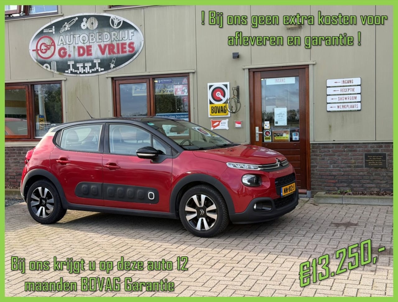 Citroën C3 - 1.2 PureTech S&S Shine - Prijs inclusief 12 maanden BOVAG-garantie en afleveren – - AutoWereld.nl