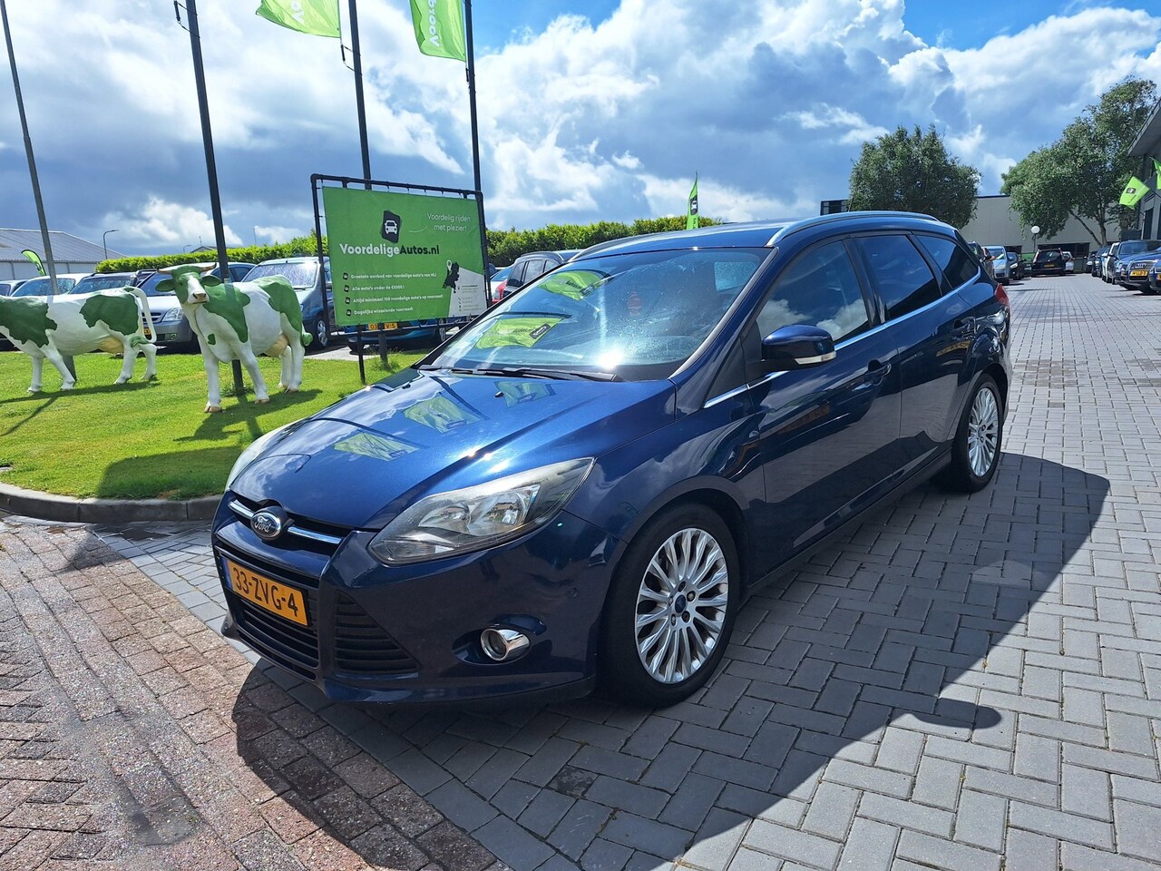 Ford Focus Wagon - 1.6 TDCI ECOnetic Lease Titanium 1.6 TDCI ECOnetic Lease Titanium + Nieuwe APK - AutoWereld.nl