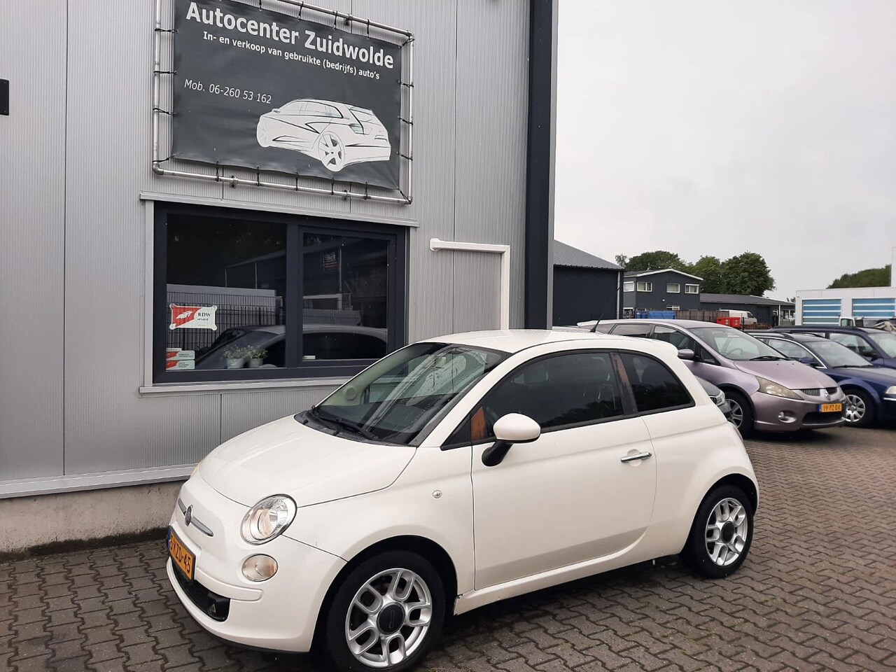 Fiat 500 - 1.4-16V Pop leer airco 100 pk!!! - AutoWereld.nl