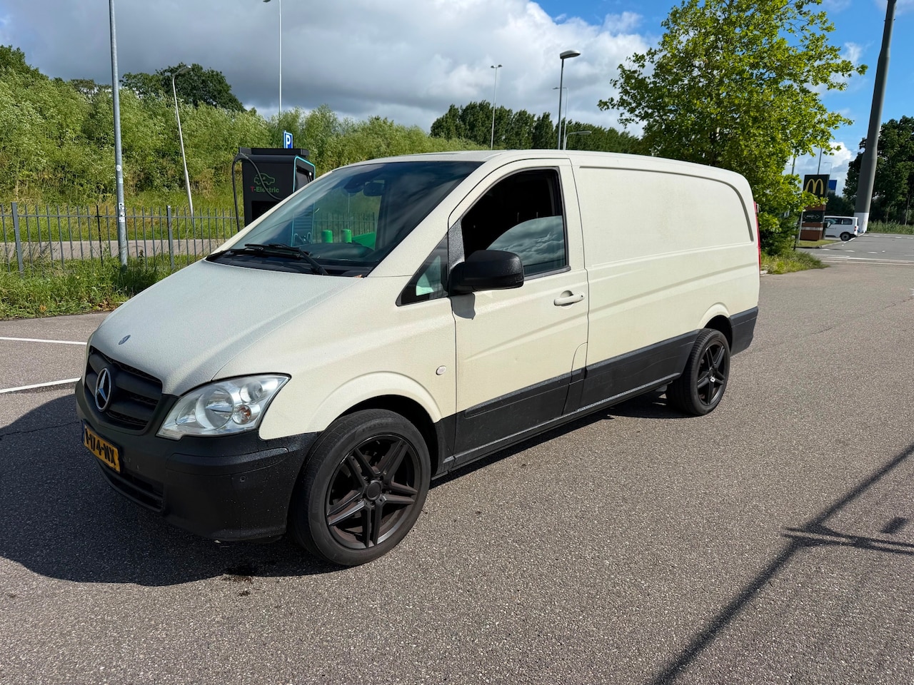 Mercedes-Benz Vito - 122 CDI 320 Lang DC Luxe!AIRCO!ELECTRISH RAAM&SPIEGEL!PARKEERSNESOR VOOR&ACHTER!EURO 5!AUT - AutoWereld.nl