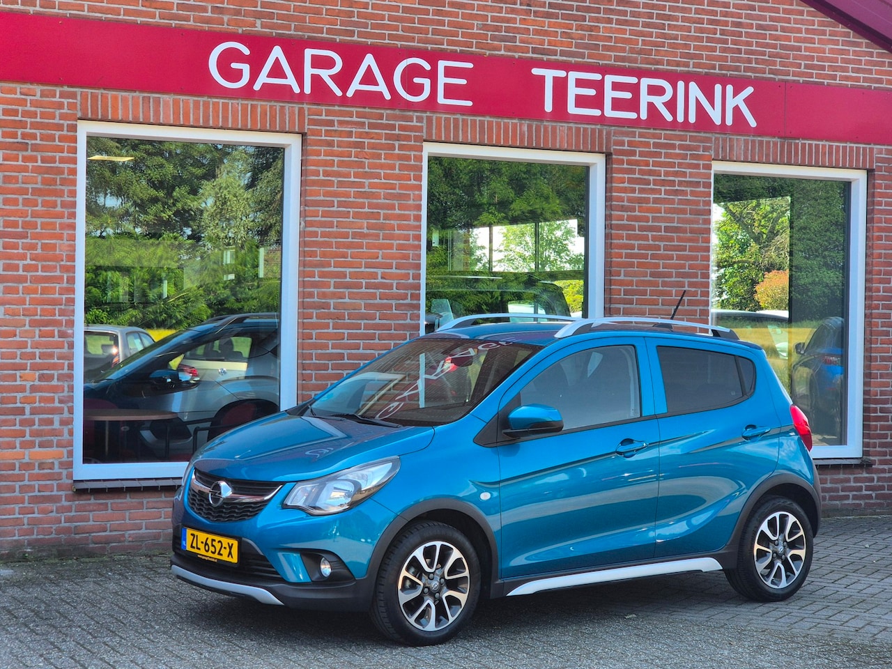 Opel Karl - 1.0 Rocks Online Edition 75PK 5drs airco, cruise, navi, pdc, carplay, dab - AutoWereld.nl