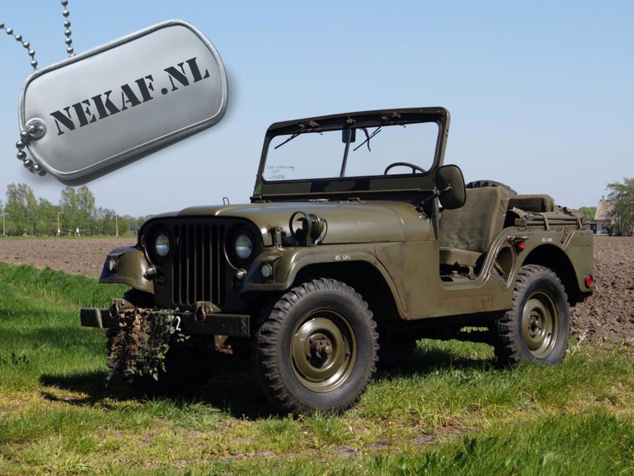 Jeep Nekaf - Willys M38a1 Puristen Jeep fm - AutoWereld.nl
