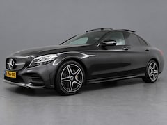 Mercedes-Benz C-klasse - 180 Business Solution AMG, Orig.NL | Pano | Navi | Leer | Burmester | Apple Car Play - RIJ
