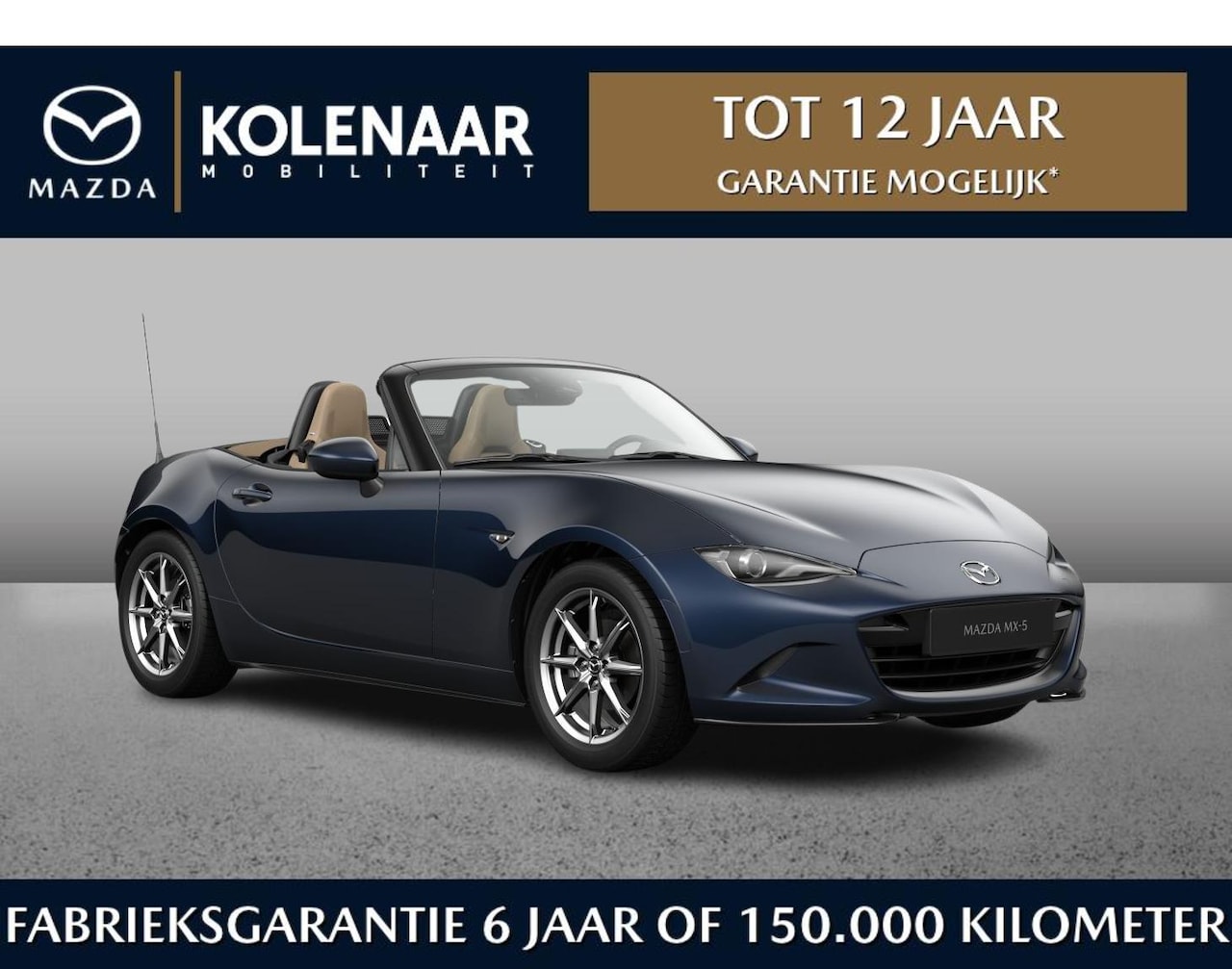 Mazda MX-5 - Kazari 1.5 Sky-G 132pk | Kolenaar najaardeal | €750,- brandstof cadeau | €5895,- korting | - AutoWereld.nl