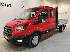 Ford Transit - 350 2.0 TDCI L3H1 130 PK DC 6 pers. Trend Open Laadbak / Euro 6 / Airco / Cruise Control /