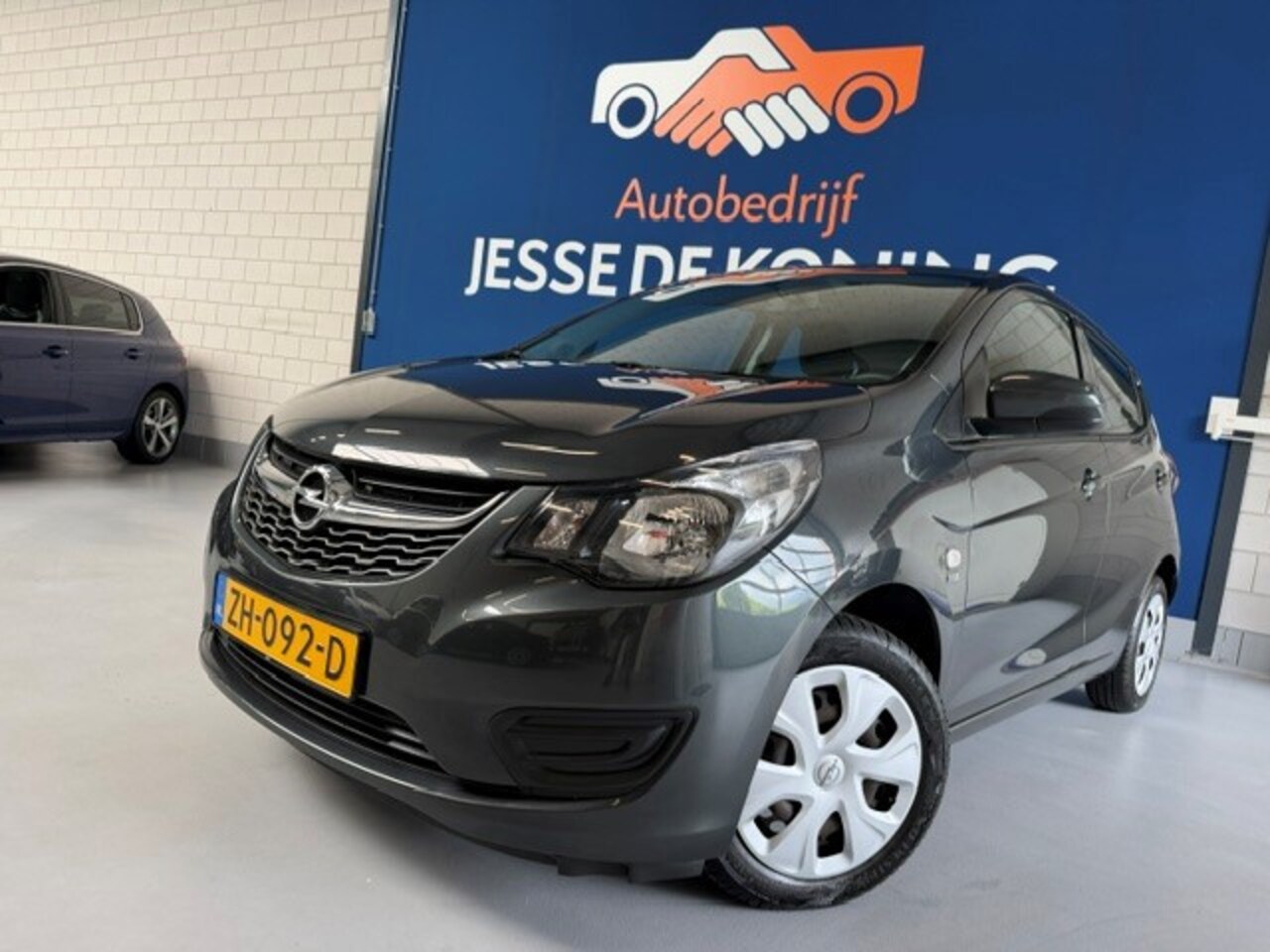 Opel Karl - 1.0 ecoFLEX 120 Jaar Edition / bj.2019 / kleur: grijs / 5 deurs / NAP met 112048 km.en APK - AutoWereld.nl
