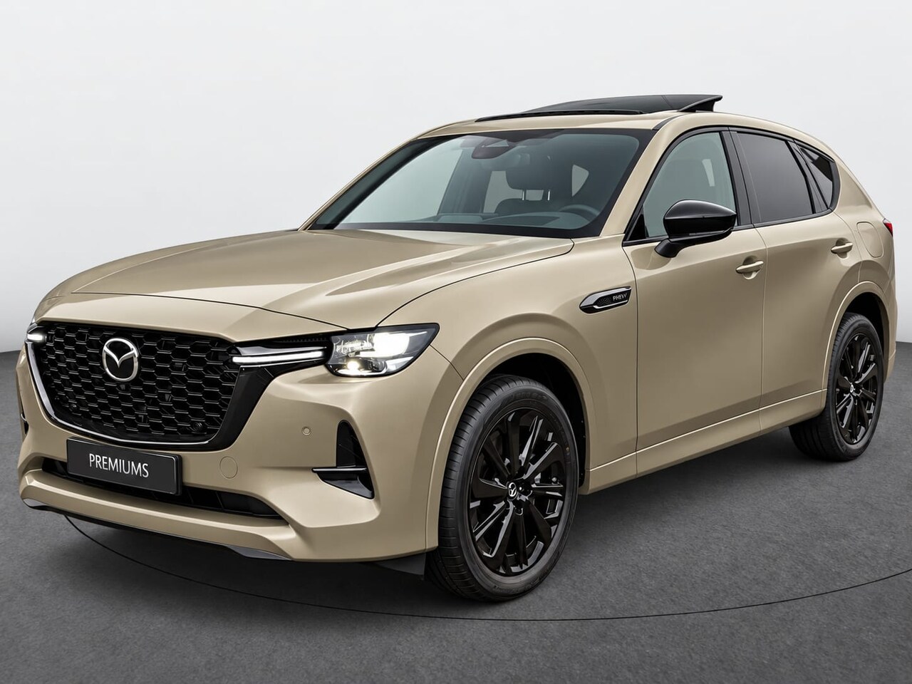 Mazda CX-60 - e-Skyactiv PHEV Homura Plus | 12,3-inch TFT-kleurendisplay met bediening via centrale HMI - AutoWereld.nl