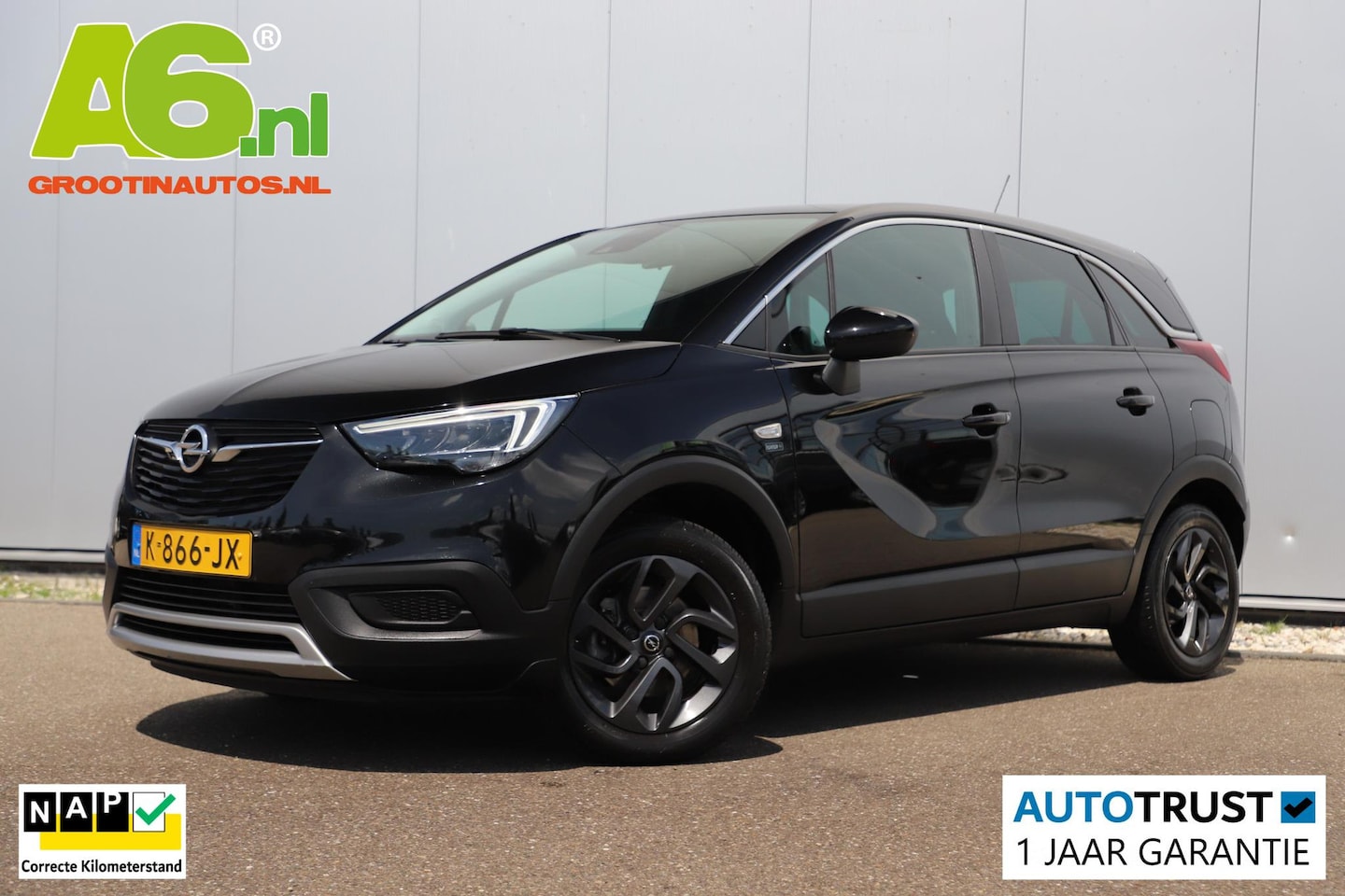 Opel Crossland X - 1.2 Turbo 120 Jaar Edition 110PK 16 inch LMV Navigatie Airco Cruise Control Rijstrooksenso - AutoWereld.nl