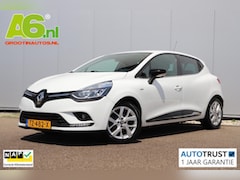 Renault Clio - 0.9 TCe Limited Trekhaak Navigatie Airco Cruise Control Bluetooth Donkere Ramen Parkeersen