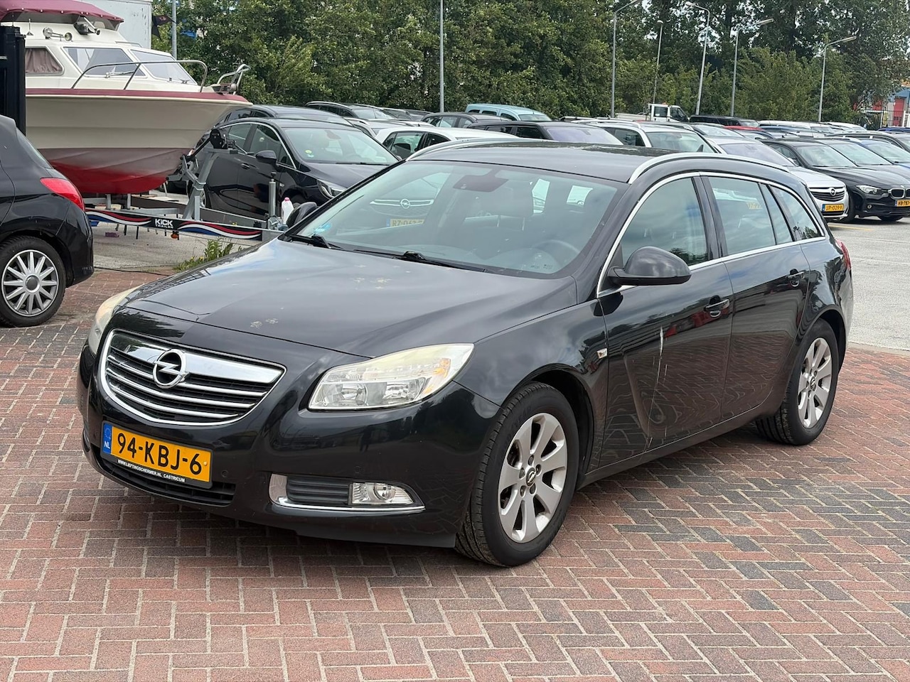 Opel Insignia Sports Tourer - 1.8 Edition Airco! Zwart! 205DKM NAP! - AutoWereld.nl
