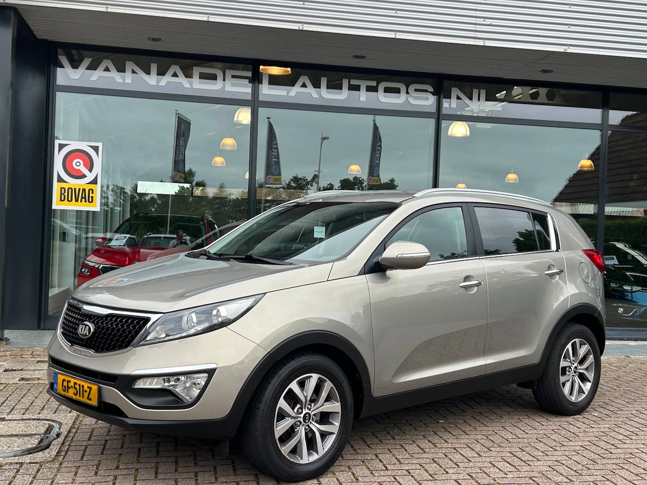 Kia Sportage - 1.6 GDI Vibe 1e Eig! Navi Camera Clima Cruise NL-Auto NAP Dealeronderhouden! - AutoWereld.nl