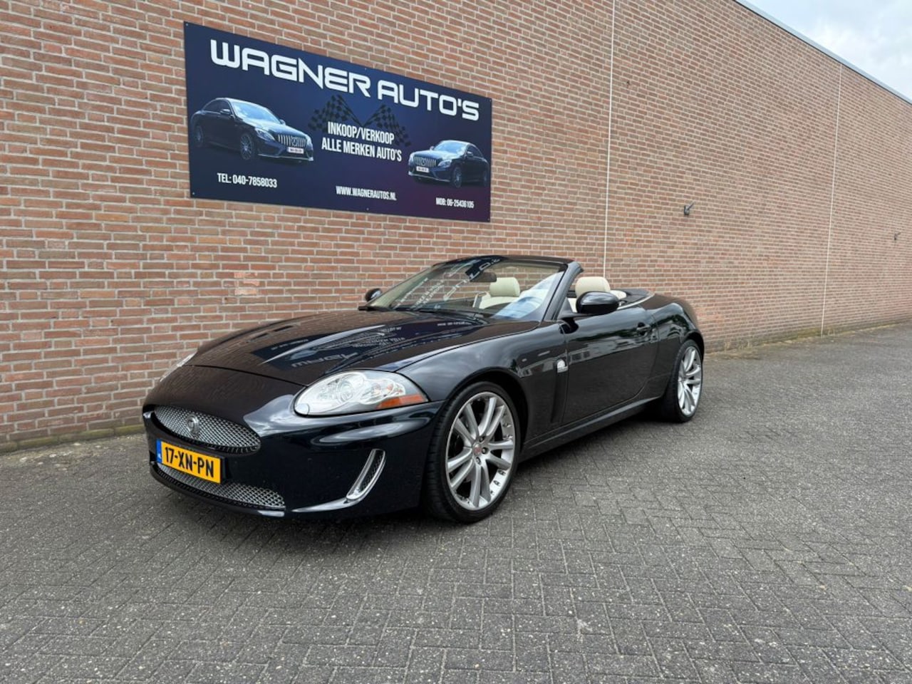 Jaguar XK - 4.2 V8 Convertible Memory Lederen-bekleding Convertible Automaat Verwarmde stoelen Cruise- - AutoWereld.nl