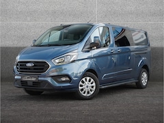 Ford Transit Custom - 320 2.0 TDCI 170pk L2H1 Limited DC | Dubbele Schuifdeur |5- of 6-zits leverbaar |