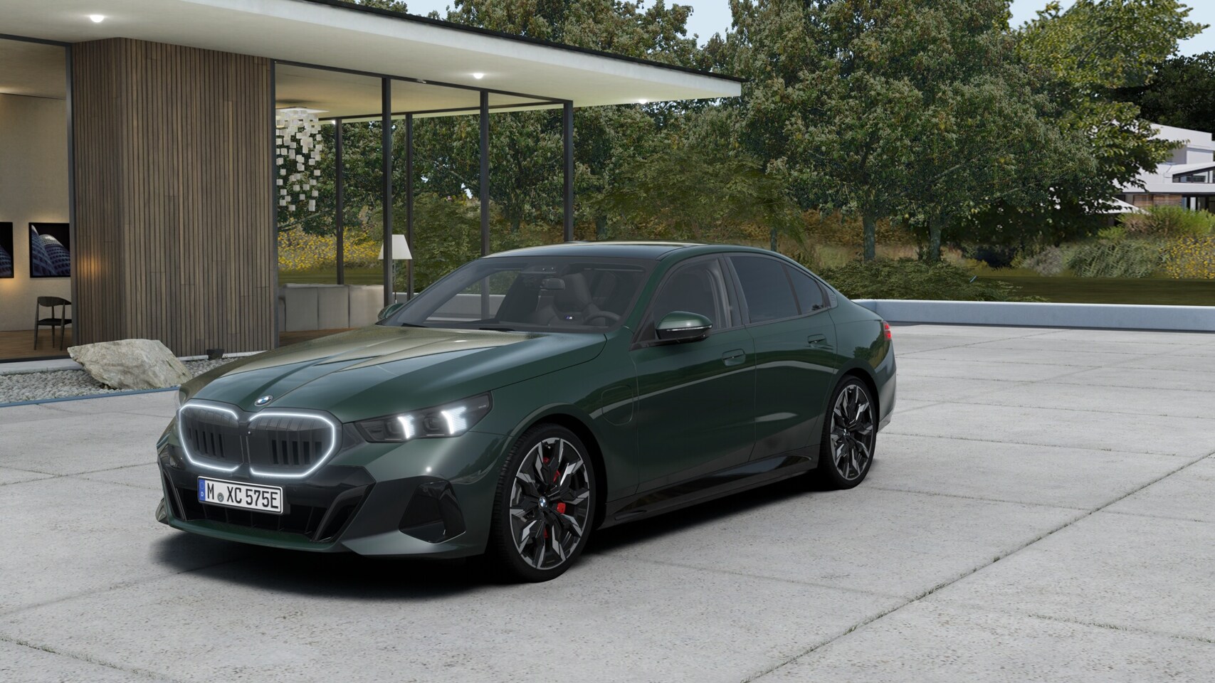 BMW 5-serie - 550e xDrive M Sport Automaat / Panoramadak / Trekhaak / Bowers & Wilkins / Adaptief onders - AutoWereld.nl