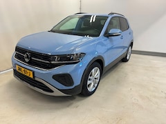 Volkswagen T-Cross - 1.0 TSI Life Edition hoge zit Automaat-Carplay navigatie-Camera en paerkeersensoren usb c