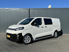 Citroën Jumpy - 2.0 BlueHDI 180 PK / AUTOMAAT / L3H1 / DUBBEL CABINE / 2x SCHUIFDEUR / TREKHAAK / CAMERA /