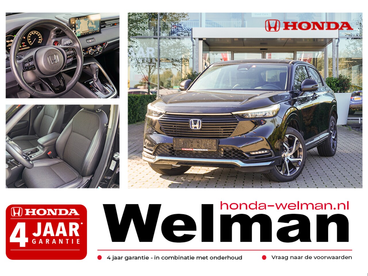 Honda HR-V - 1.5i e:HEV ADVANCE - FULL HYBRID - SPORT PAKKET - AutoWereld.nl