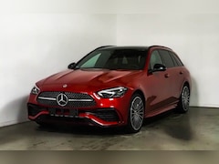 Mercedes-Benz C-klasse Estate - 300 e AMG Nightpakket Plug-In Hybride | Panoramadak | Trekhaak | Memory | CarPlay | Dode H