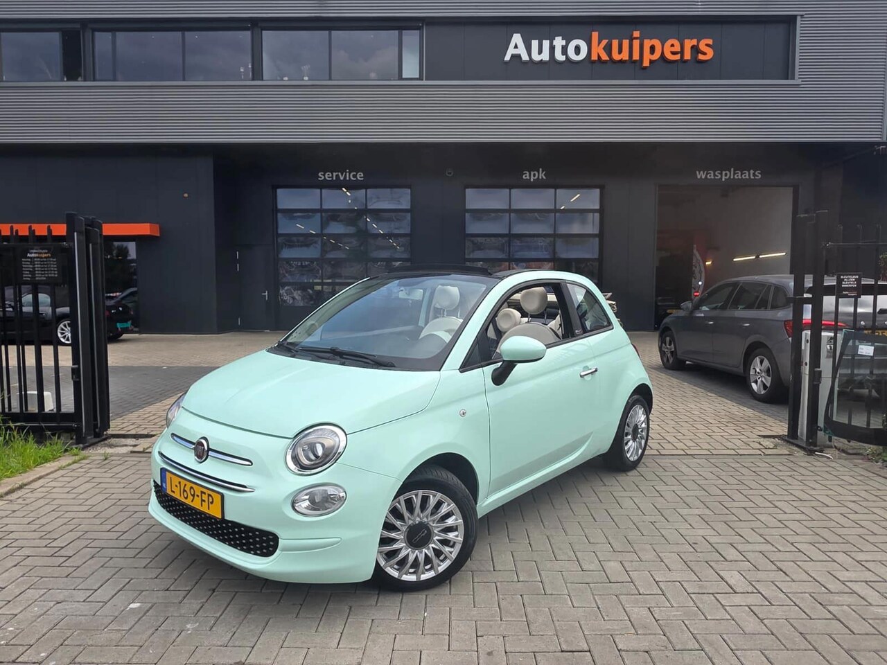 Fiat 500 C - 1.0 Hybrid Launch Edition | Cabrio | Climate Control | LM velgen - AutoWereld.nl