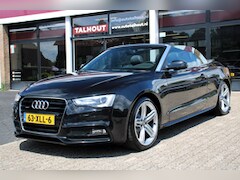 Audi A5 Cabriolet - 2.0 TFSI quattro Pro Line S Cabrio, Automaat, Leder, Navi, Dealer onderhouden