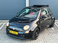 Fiat 500 C - 0.9 TwinAir CABRIO AUTOMAAT ABARTH FERRARI ROOD SCHAALSTOELEN NAP