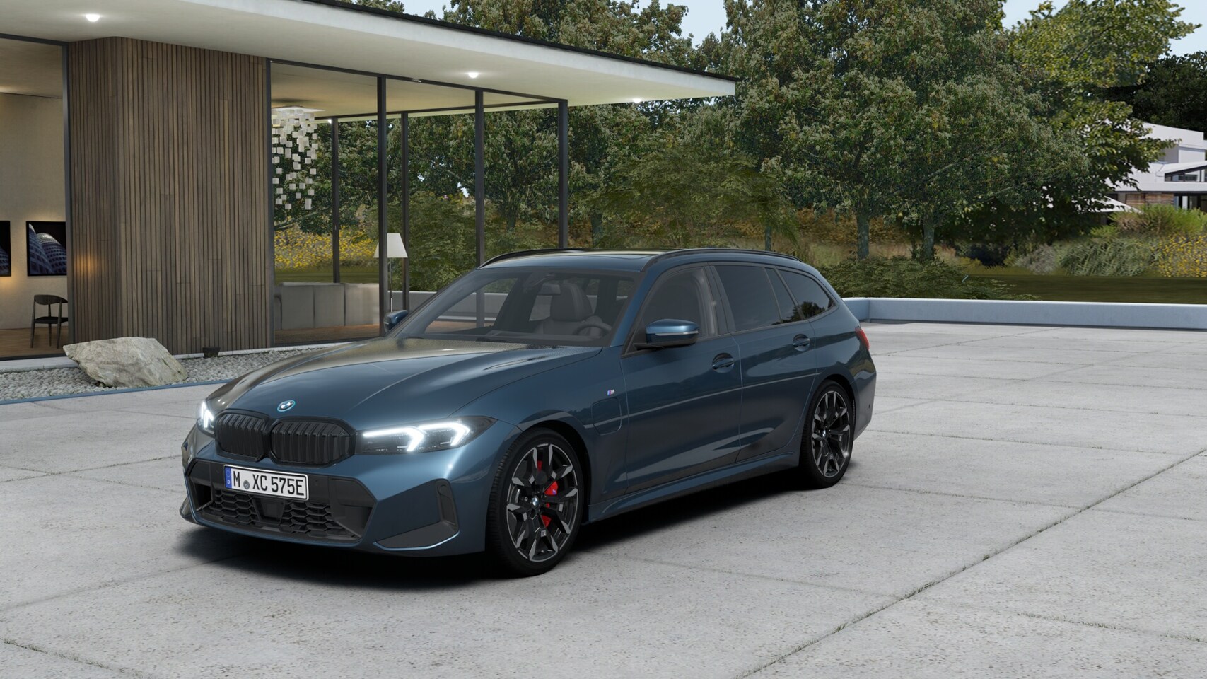 BMW 3-serie Touring - 330e M Sport Automaat / Trekhaak / Panoramadak / Sportstoelen / Harman Kardon / Active Cru - AutoWereld.nl