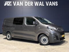 Peugeot Expert - 2.0 BlueHDI 123pk L3H1 Dubbele Cabine Euro6 Airco | 5-Zits | 2500kg Trekhaak Cruisecontrol