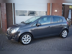 Opel Corsa - 1.2-16V BLITZ LUXE 5DRS ORIGINEEL NEDERLANDS NAVIGATIE AIRCO CRUISECONTROL 16INCH LMV BLUE