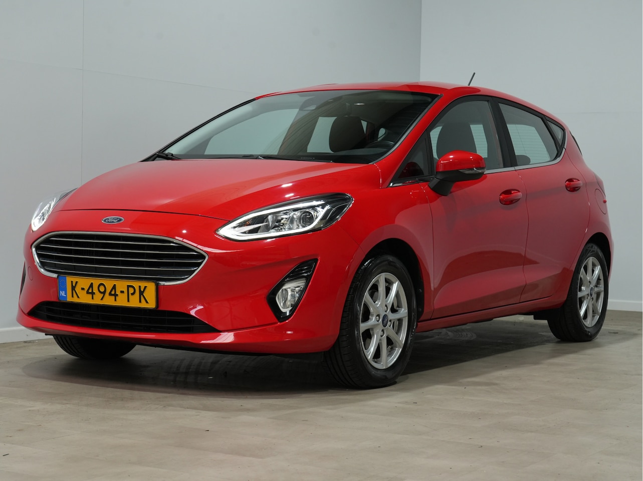 Ford Fiesta - 1.0 EcoBoost Titanium Navi via app Cruise control LM velgen 123 - AutoWereld.nl