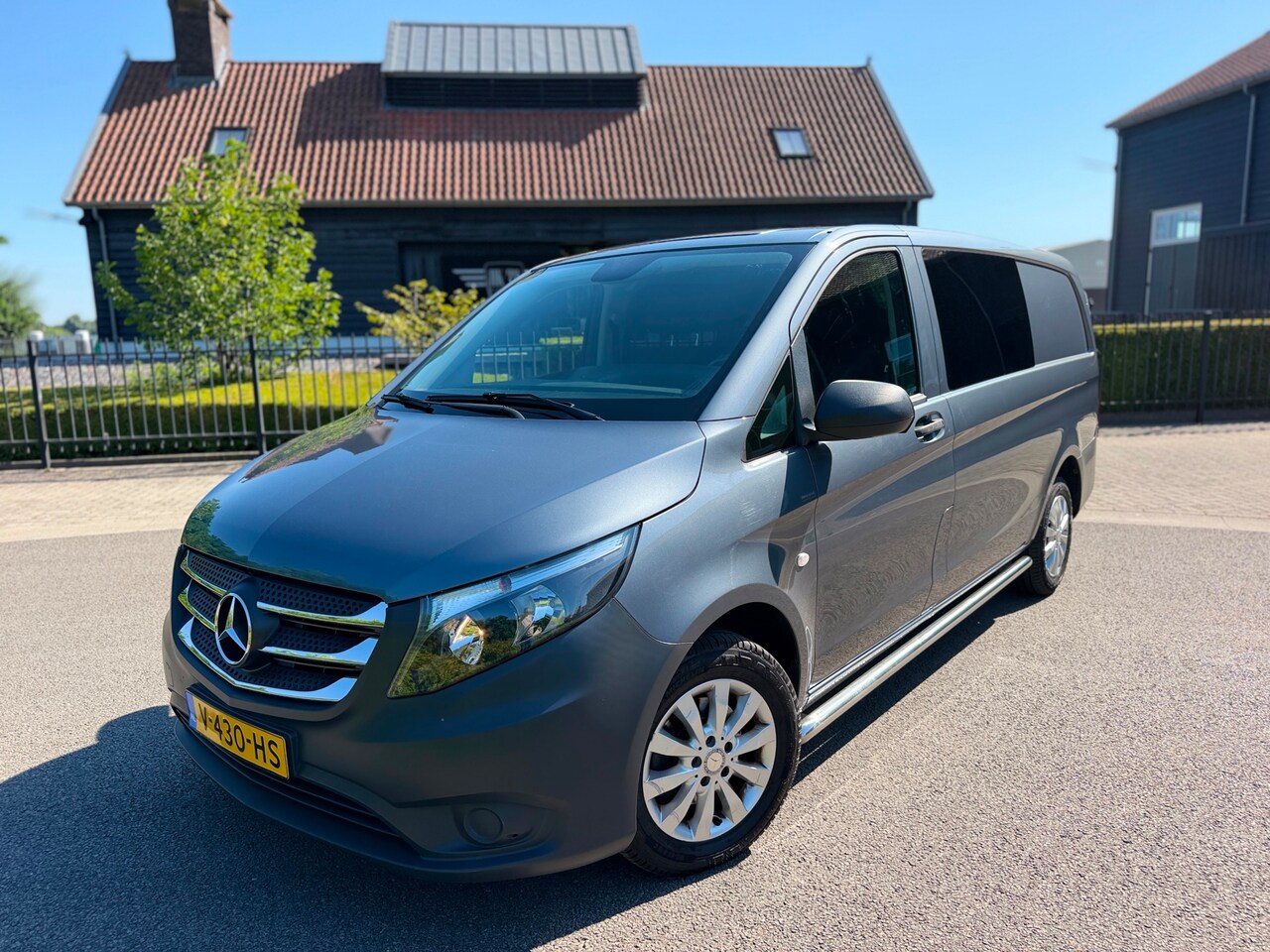 Mercedes-Benz Vito - 111 CDI Lang Comfort Dubbelcabine 5-Persoons Airco/Ecc Cr-Contr Trekhaak - AutoWereld.nl